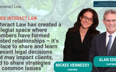 Inside Interact: Mickee Hennessy and Alan C. Ederer from Westerman Ball Ederer Miller Zucker & Sharfstein, LLP!